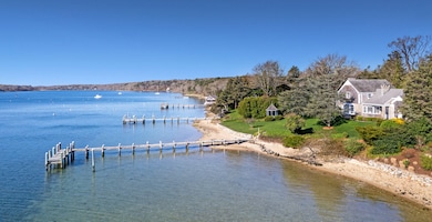 Lily Hill features one of the longest docks on the Lagoon.
