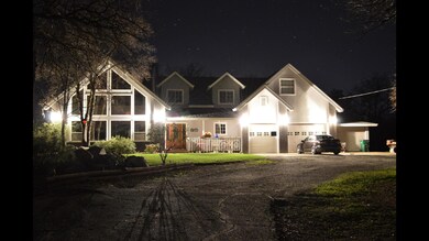 View at night