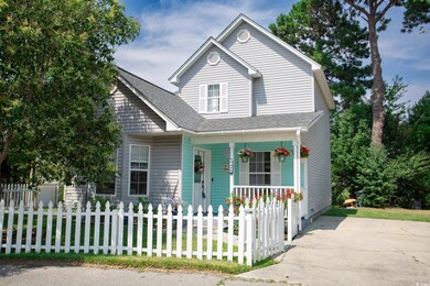 View of front of property with covered porch