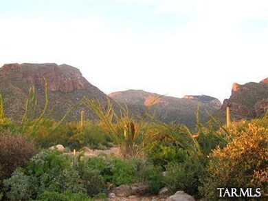 Close up view of Pima Canyon