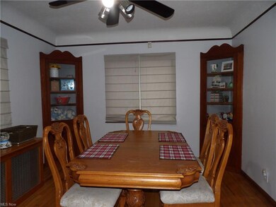 There's Gorgeous Hardwood Flooring and Corner Hutc