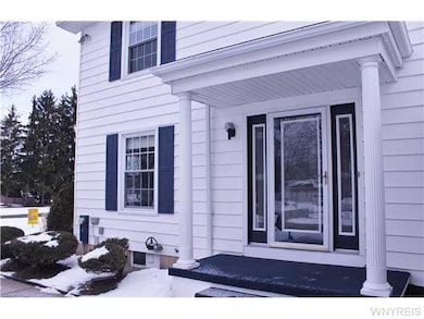 Porch - Open. Entry to foyer.