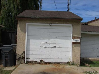 Garage - note termite, rot and possible foundation