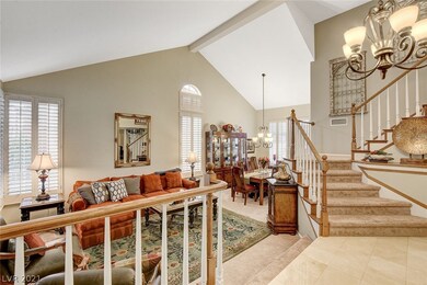 Front entryway into front living room/dining room