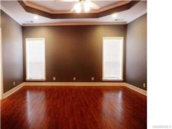 Main Bedroom with Trey Ceilings