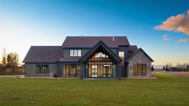 Back covered porch with incredible SE views