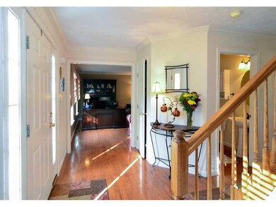 Entry/Foyer. Light and bright entry with hardwood 