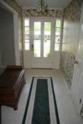 Front door view from foyer
