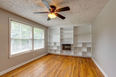Custom built-ins in living room