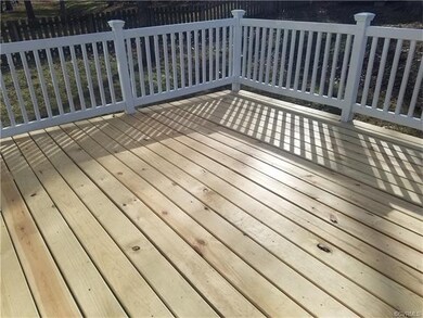 Brand new rear deck