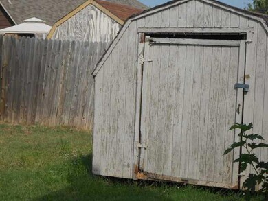 Other. Storage building needs paint.