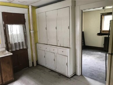 Kitchen. Back door leads to mudroom