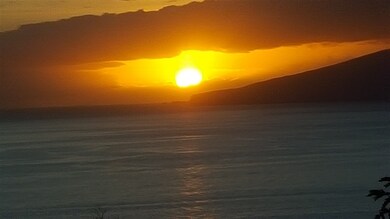 Sunset in winter