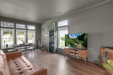 Greatroom with large windows