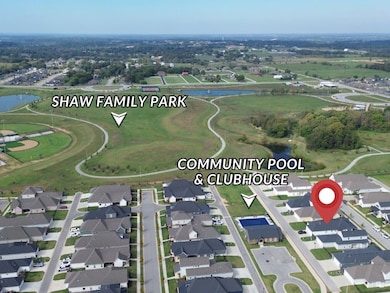 Shaw Park features walking trails, fishing lakes, playgrounds, tennis courts, dog park, and a splash pad!
