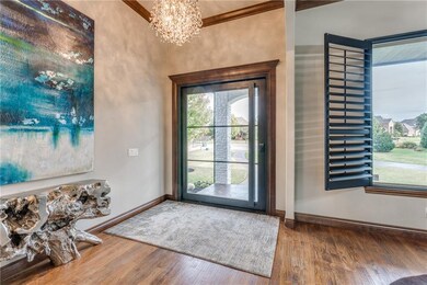 Inviting, One of a Kind Custom Front Door!