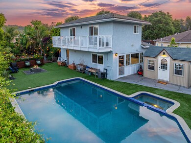Aerial backyard - 2131 Modoc Rd