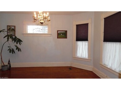 Living Room with Leaded Glass Window
