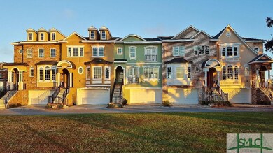The 5 Hidden Pointe Townhomes.  Second from the ri