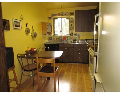 Kitchen. Kitchen large enough for a small table an