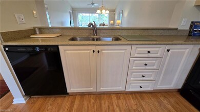 Kitchen with laminate flooring for easy cleaning, 