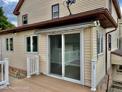 Slider with awning