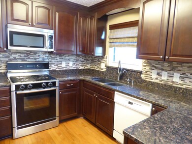 Kitchen sink area