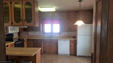 Kitchen with appliances.