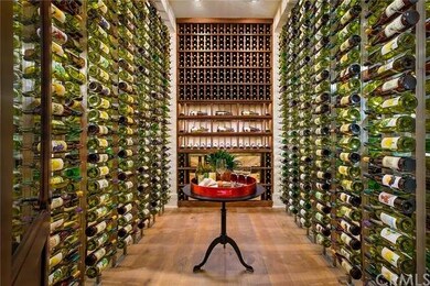 Temperature controlled glass wine room