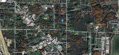Aerial view of property's location