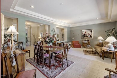 Tiled Dining Room Floor