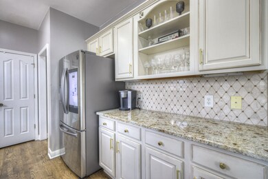 Open shelving for displaying some of your favorite dishes