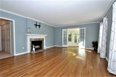 Expansive Living Room adjoining Sun Room