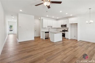 Open concept living space