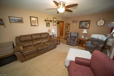 The main living area is comfortable and inviting w