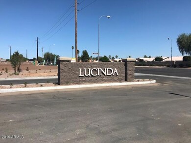 Lucinda Monument Sign