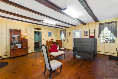 Keeping Room with door to kitchen off to the top l