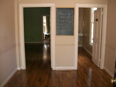 Side entrance