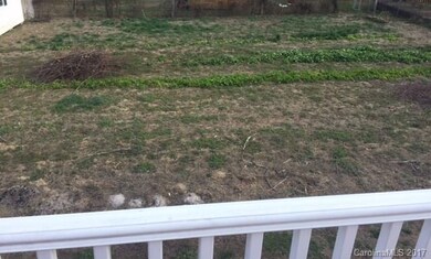 Backyard before the garden