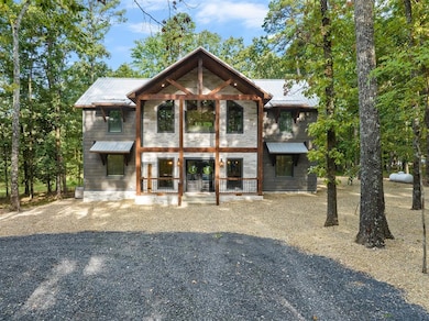 View of front facade featuring a porch