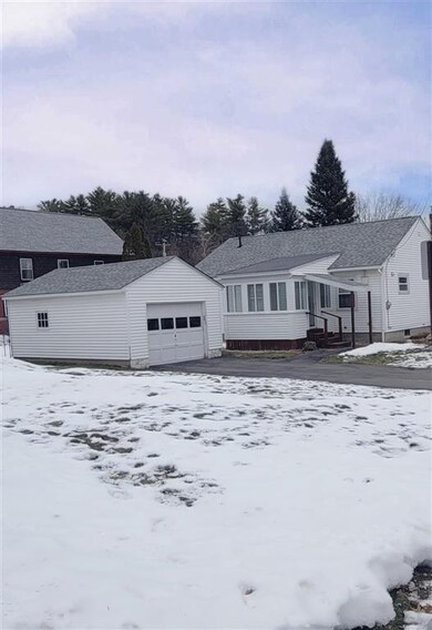 Driveway is on Woodman Street