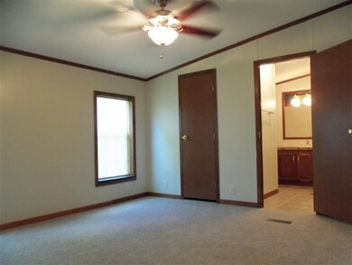 Large Master Bedroom opens to a Master Bath