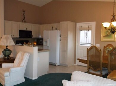 Kitchen with side exit to patio!