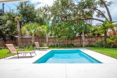 Yes, the pool is gunite