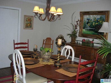 Spacious Dining Room with hardwood floor, updated 