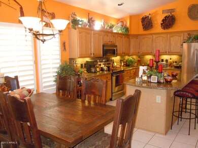 Kitchen Dining from Family Room