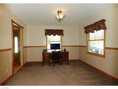 Formal dining room is used by current owners as a 