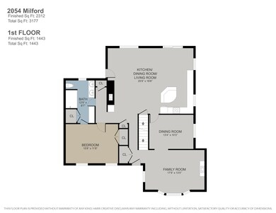 2054 Milford 1st Floor