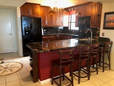 Rich mahogany Kitchen