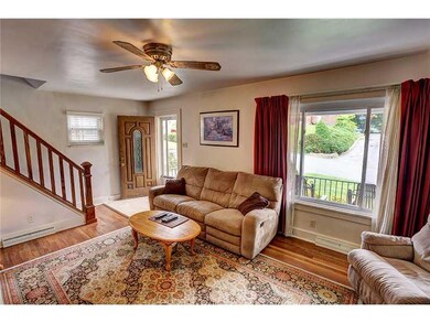 Living Room. The living room abounds with natural 